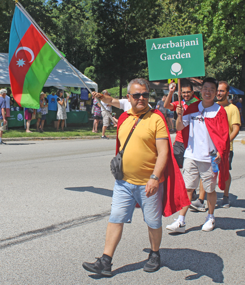 Azerbaijani Cultural Garden in Parade of Flags